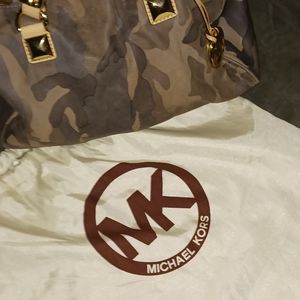 Michael Kors Camo Satchel